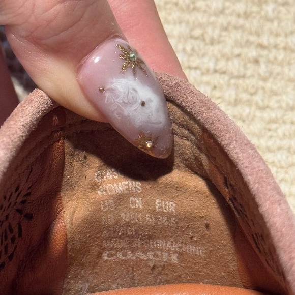 Coach Women's Perforated Loafers - Taupe - Picture 3 of 3